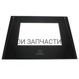 СТЕКЛО ДВЕРЦЫ ДУХОВКИ INDESIT ЧЕРНОЕ INDESIT C00286727